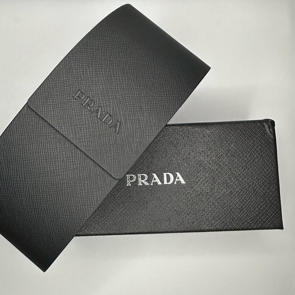 Brand PR 17WS Black Grey Lens Rectangle Stylish Sunglasses - Picture 12 of 14